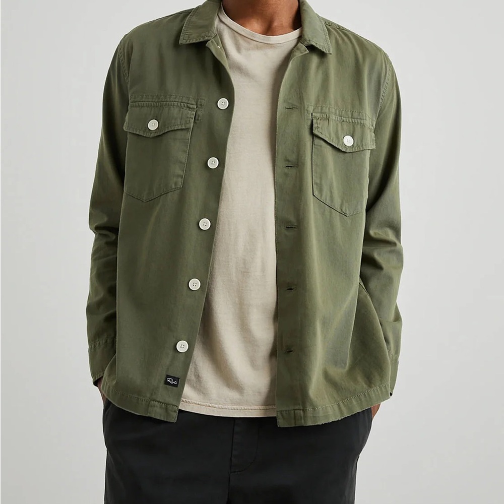Rails Kerouac Aloe (green) Men's Shirt Jacket